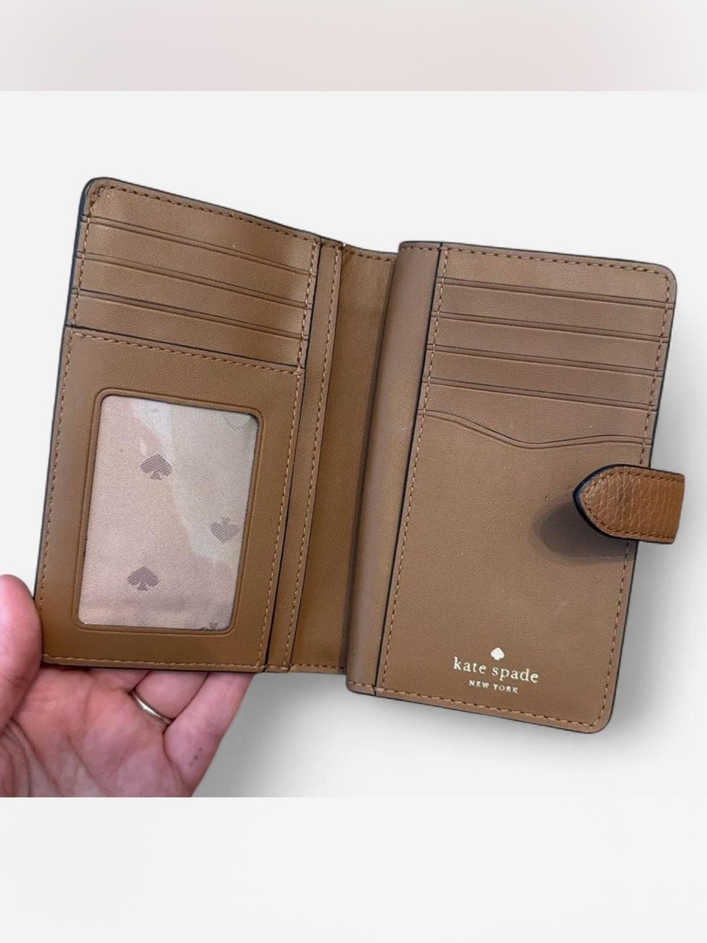 Kate Spade New York Brown Leather Wallet - Picture 3 of 4